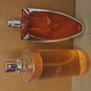 2 perfumes mix bar and angel Mugler